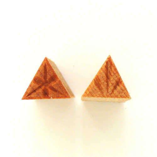 MKM Tools Sts6 Small Triangle Stamp - Geometric Designs