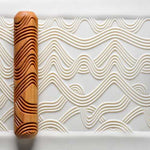 MKM Tools BHR137 Wavy Lines Design Big Hand Roller