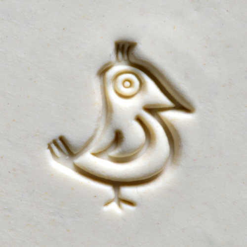 MKM Tools Scm206 Medium Round Stamp - Cartoon Bird