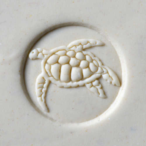MKM Tools Scm215 Medium Round Stamp - Sea Turtle 2
