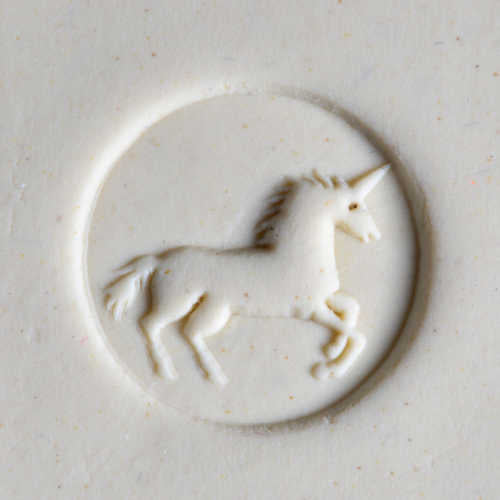 MKM Tools Scm218 Medium Round Stamp - Unicorn 2