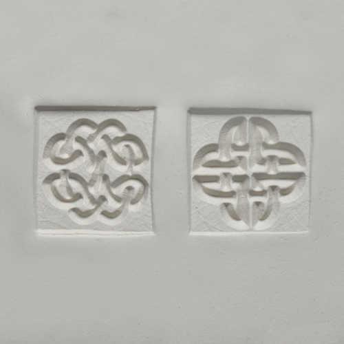 MKM Tools Ssm043 Medium Square Stamp - Celtic Knot