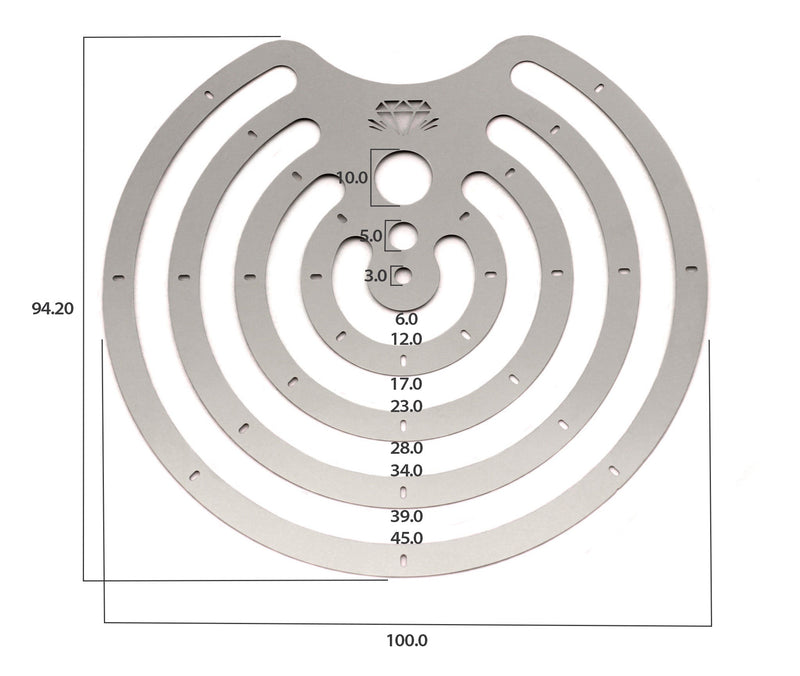 DiamondCore Metal Rib Set (3 pc Set)