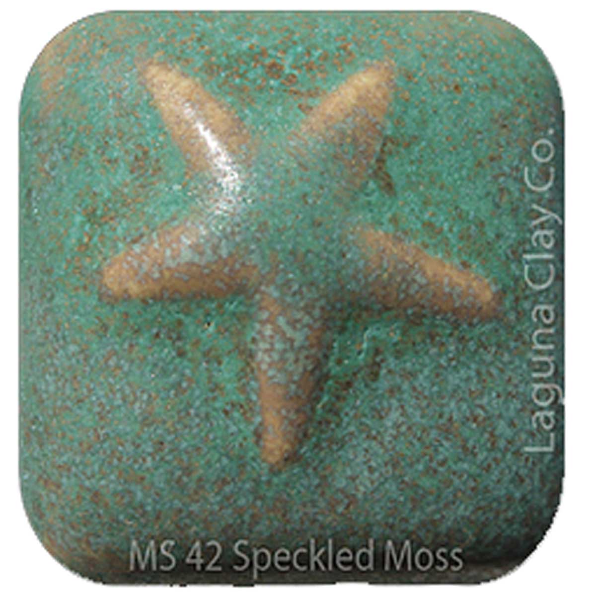 Laguna MS42 Speckled Moss Medium Fire Glaze