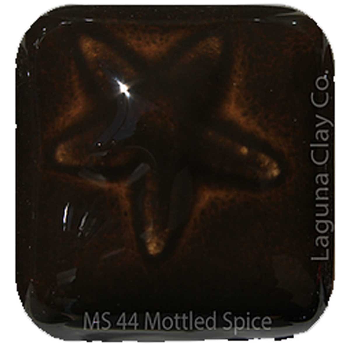 Laguna MS44 Mottled Spice Medium Fire Glaze