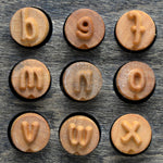 MKM Tools Mom's Fridge Notes Lower Case Font Stamp Set