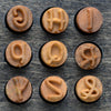 MKM Tools Mom's Fridge Notes Upper Case Font Stamp Set