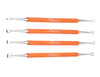 Xiem PSTS4C Stainless Steel Double Ended Carving Tools, Set of 4