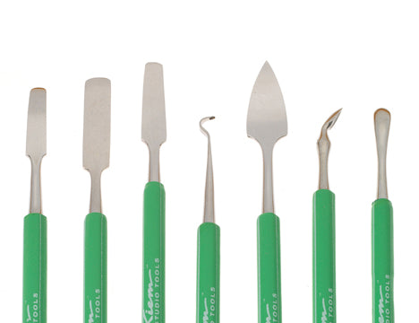 Xiem PSTS7CS Stainless Steel Double Ended Carving Tools, Set of 7