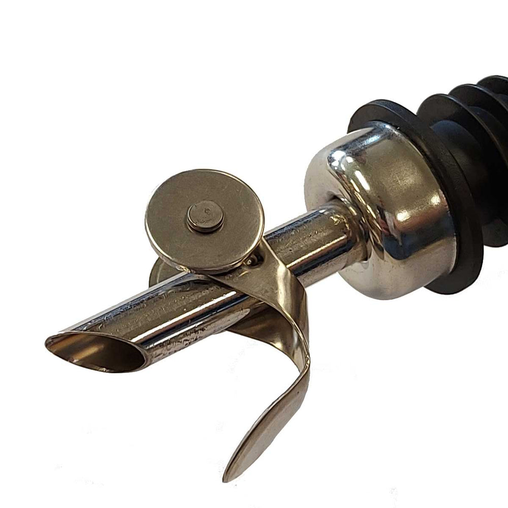 Stainless Steel Bottle Pouring Insert with Weighted Flap for Olive Oil ...
