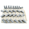 Relyef RR018 Courier Lowercase Alphabet Stamp Set, 10 mm