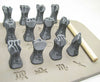 Relyef RR004 Zodiac - Astrological Sign Stamp Set, 15 mm