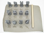 Relyef RR004 Zodiac - Astrological Sign Stamp Set, 15 mm