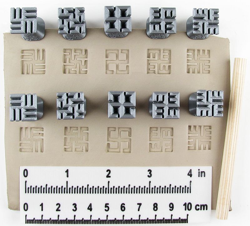 Relyef RR089 Baltic Symbol Stamp Set No. 1