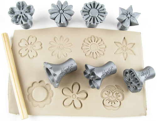 Relyef RR034 Flowers Stamp Set No. 2