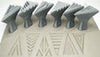 Relyef RR012 Isosceles Triangles Stamp Set