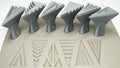 Relyef RR012 Isosceles Triangles Stamp Set