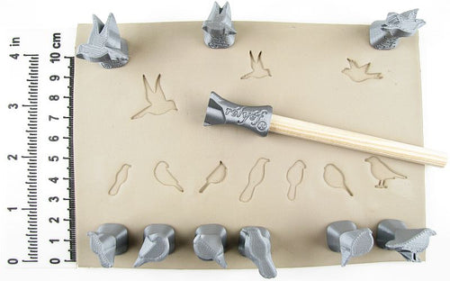 Relyef RR080 Birds Stamp Set