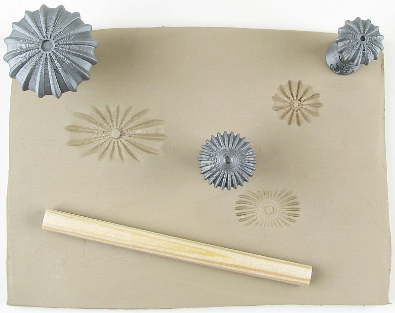 Relyef RR079 Flowers-Snails Stamp Set