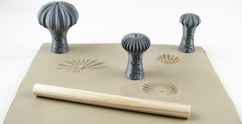 Relyef RR079 Flowers-Snails Stamp Set