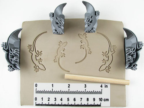 Relyef RR082 Lizards Stamp Set