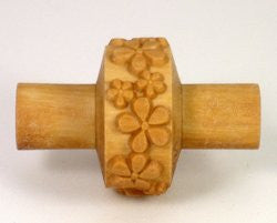 MKM RS-024 1.5 cm Embossed Flowers Design - Sounding Stone