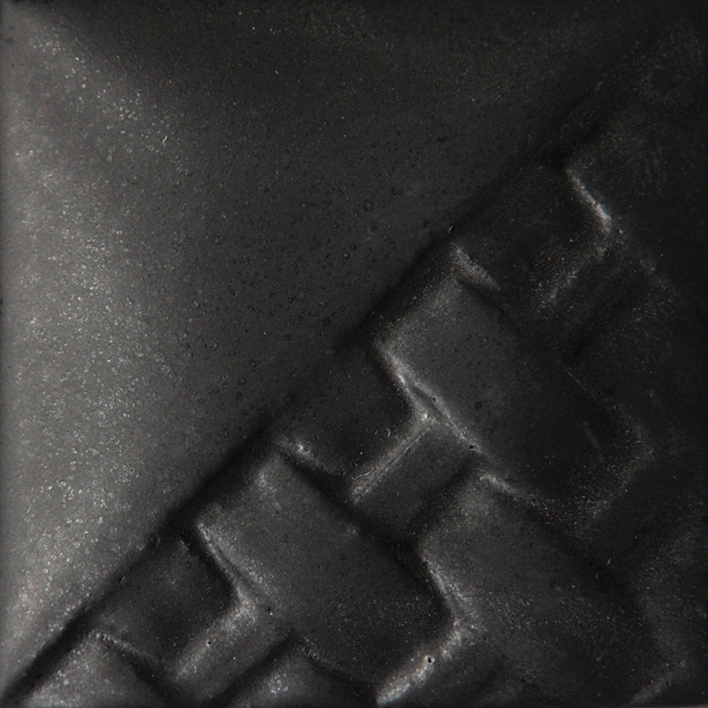 Mayco SW140 SD140 Black Matte Stoneware Glaze