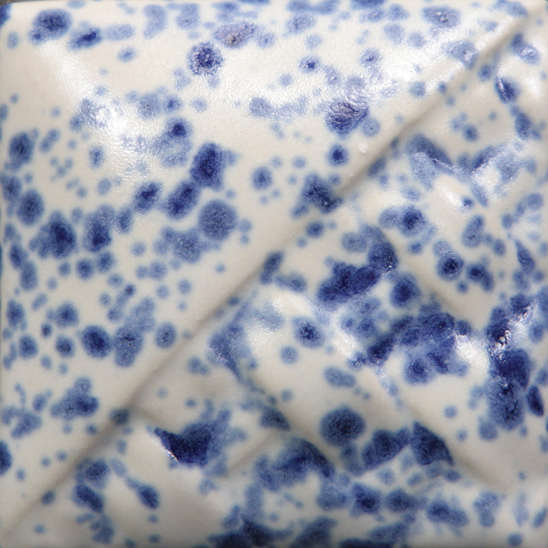 Mayco SW152 Blue Splatterware Stoneware Glaze, Pint