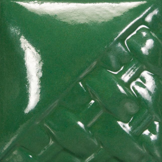 Mayco SW509 Dark Green Gloss Stoneware Glaze, Pint
