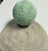 TS20 Spirals Texture Sphere - XLarge 2.75"