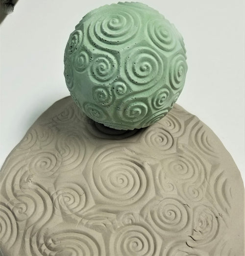 TS20 Spirals Texture Sphere - XLarge 2.75"