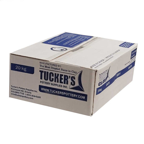 Tuckers 6-50 Medium Fire Porcelain Clay, 20 kg