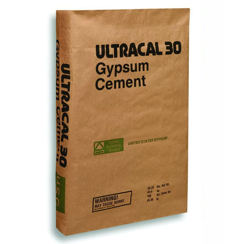 Ultracal 30 Plaster USG United States Gypsum Cement, 22.68 kg
