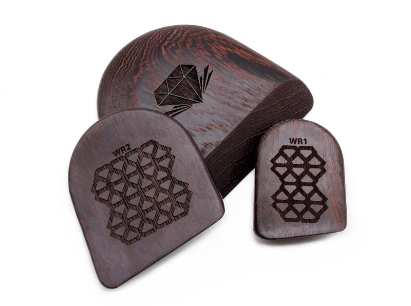 DiamondCore Wood Rib Set of 3