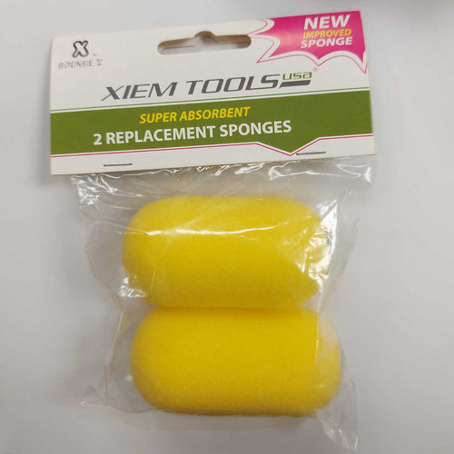 Xiem X-Sponge II Replacement Sponge Head, pair