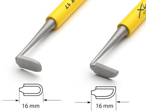 Xiem PSTS3T Stainless Steel Double Ended Carving Tools, Set of 3