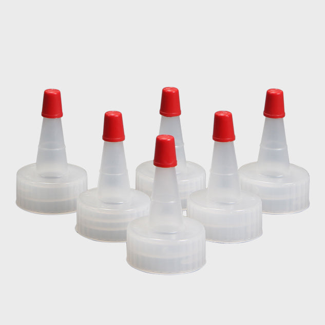 Mayco AC224 Plastic Detailer Caps, Set of 6