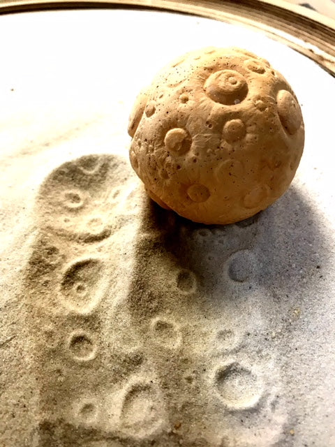 TS14 Craters Texture Sphere - Medium 2"