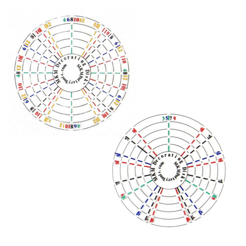 MKM Tools Decorating Disks, 4 inch