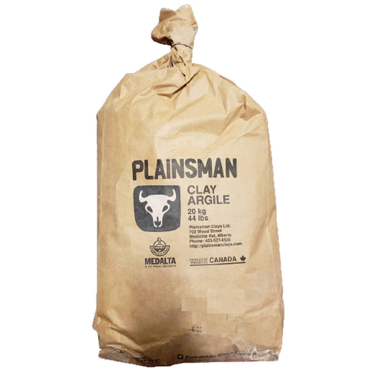 Snow Plainsman Clay, DRY 20 kg bag