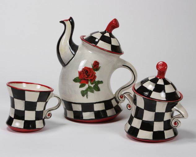 Mayco MB1386 Bisque Dancing Tea Cup