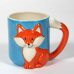 Mayco MB1395 Bisque Fox Mug