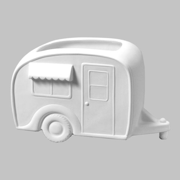Mayco MB1514 Bisque Vintage Camper