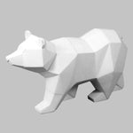 Mayco MB1540 Bisque Faceted Bear