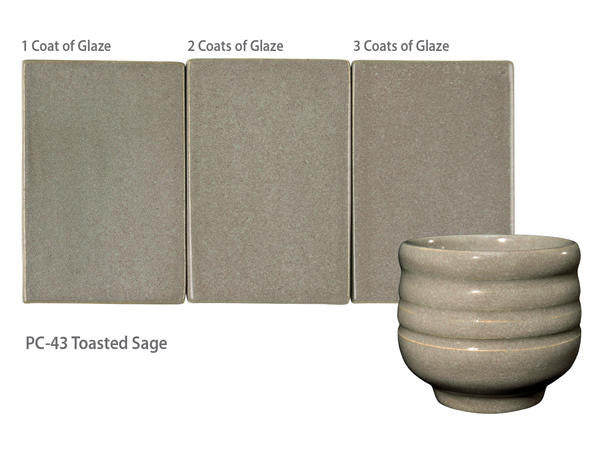 Amaco - Amaco Potter's Choice PC-43 Toasted Sage Glaze - Sounding Stone