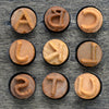 MKM Tools Prints Charming Upper Case Font Stamp Set