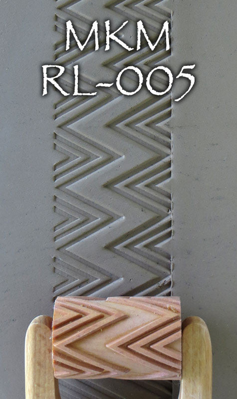 MKM Tools RL005 6 cm Two Rows of Triangles Design