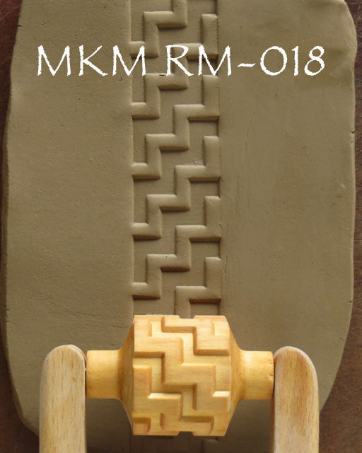 MKM Tools RM018 3 cm Large Diagonal Zig Zag Design