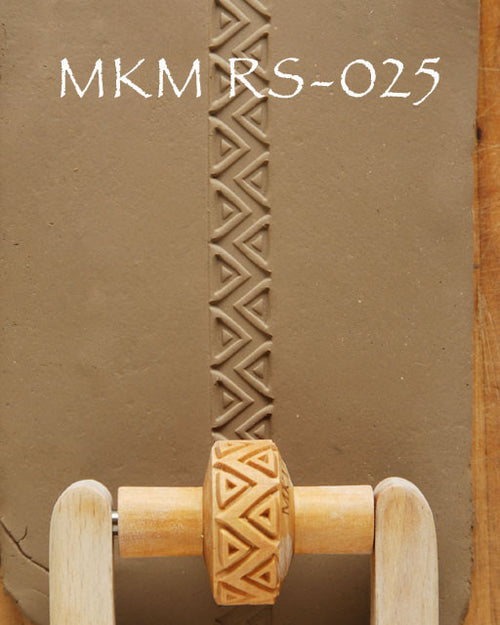 MKM Tools RS025 1.5 cm Zig Zag and Triangles Design