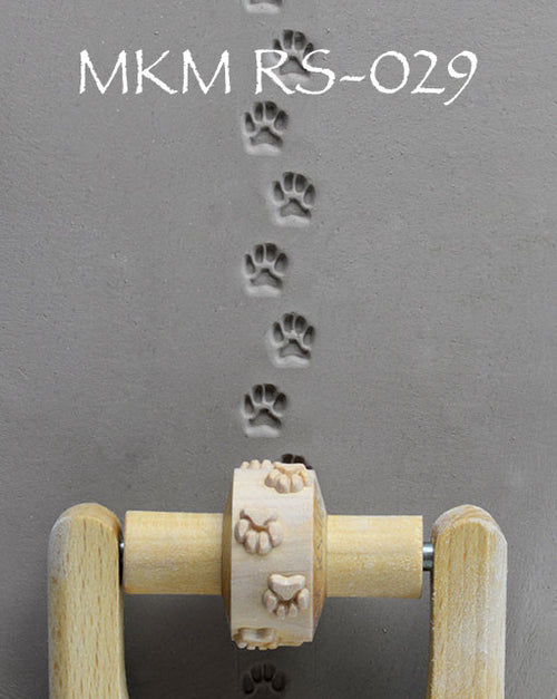 MKM Tools RS029 1.5 cm Small Dog Footprints Design